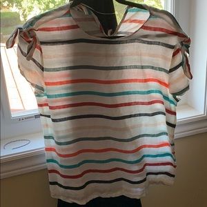 Zara short sleeve blouse